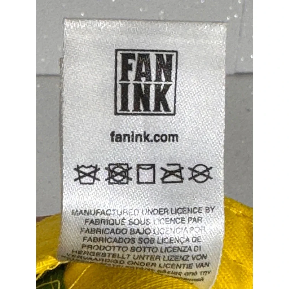 Fan Ink CBF Brasil National Team Soccer Snapback Hat Yellow Green Official NWT